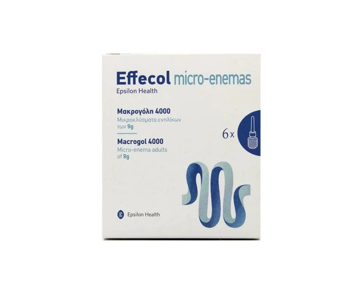 EFFECOL MICRO-ENEMAS (6 X 9GR)