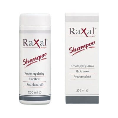 RAXAL Shampoo Ειδικό Κερατορρυθμιστικό & Μαλακτικό Σαμπουάν Με Αντιμυκητιασική Δράση, 200ml