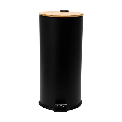 Estia Καδος Απορριματων Soft Close Bamboo Essentia