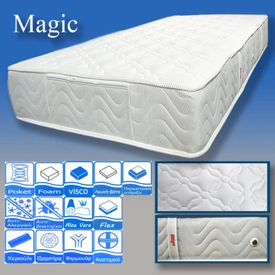 Στρώμα Ύπνου Υπέρδιπλο Ανατομικό Sleepdream Magic 