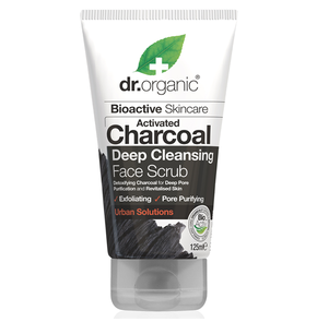 Dr.Organic Charcoal Face Scrub Κρέμα Απολέπισης Πρ