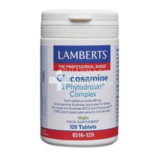 Lamberts Glucosamine & Phytodroitin Complex - Αρθρώσεις, 120 tabs (8516-120)