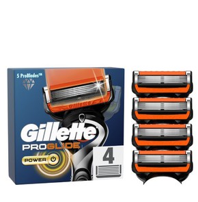 Gillette ProGlide Power Replacement Heads, 4pcs