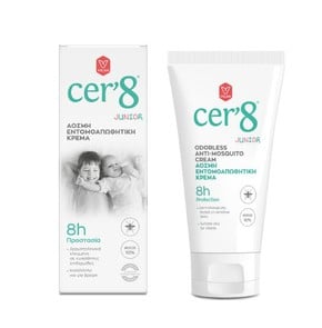 Vican Cer 8 Anti-Mosquito Junior Cream-Άοσμη Εντομ