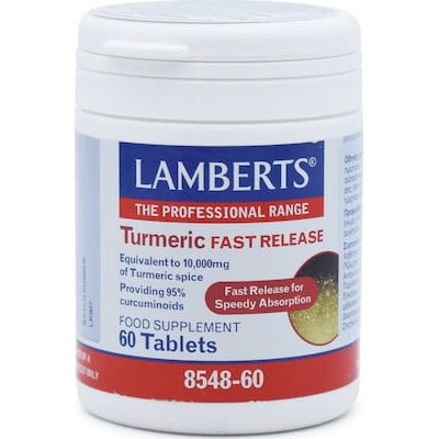 Lamberts Turmeric Fast Release 200mg 60tabs