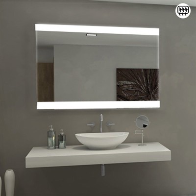 Καθρέπτης Extra Clear μπάνιου φωτιζόμενος με Led 9
