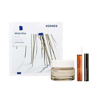 Korres Promo White Pine Beauty Essentials με Κρέμα