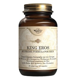 Sky Premium Life King Eros, Συμπλήρωμα Διατροφής Για Βελτίωση Της Σεξουαλικής Ζωής Του Άντρα Με Βότανα, Q10 Νταμιάνα & B - Complex, 60 tabs
