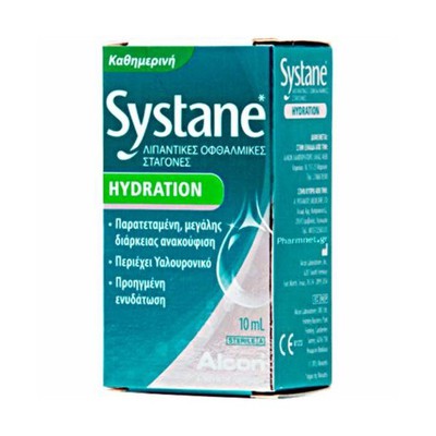 Alcon Systane Hydration Λιπαντικές Οφθαλμικές Σταγ