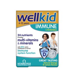 Vitabiotics Wellkids Vitamins Immune 30 Chewable tabs