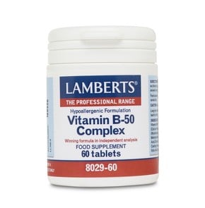 Lamberts Vitamin B-50 Complex για Υγιές Νευρικό Σύ