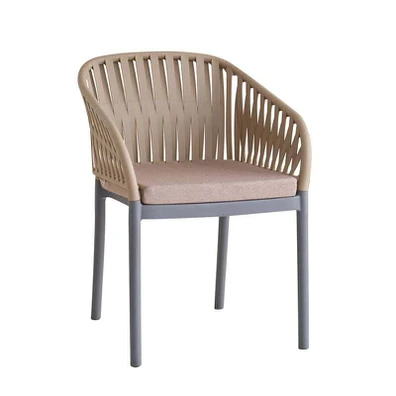 Emery Πολυθρόνα Βεράντας-Κήπου pp-uv Sand Beige-Αν