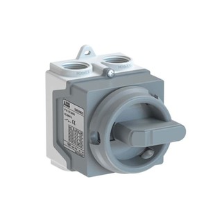 Plastic Enclosed Switch Disconnector 4P IP67 Gray 