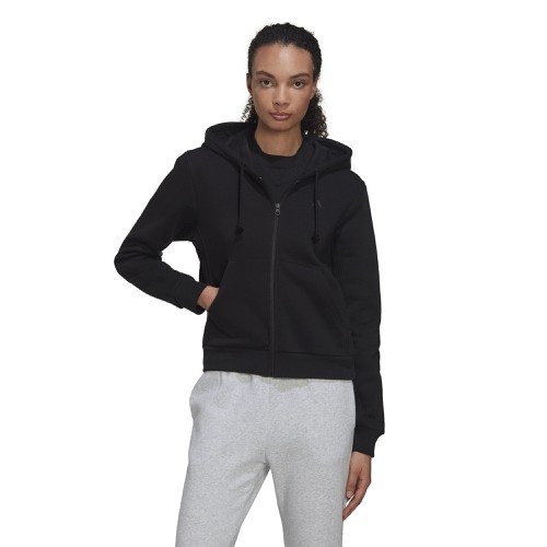adidas women all szn fleece full-zip hoodie (HC884