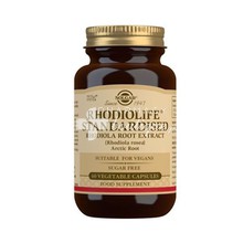 Solgar Rhodiolife Standardised Rhodiola Root Extract - Άγχος / Διάθεση, 60 veg. caps