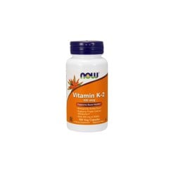 Now Foods Vitamin K2 100mg Dietary Supplement For Good Cardiovascular Health & Blood Coagulation 100 capsules