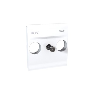 Unica TV/RD/SAT Socket Plate White MGU9.441.18