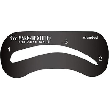 BROW STENCIL ROUNDED No1