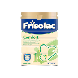 Νουνου Frisolac 1 Comfort Γάλα Ειδικής Διατροφής Για Βρέφη Με Γαστροοισοφαγική Παλινδρόμηση Μέχρι Τον 6ο Μήνα Σε Σκόνη 400gr