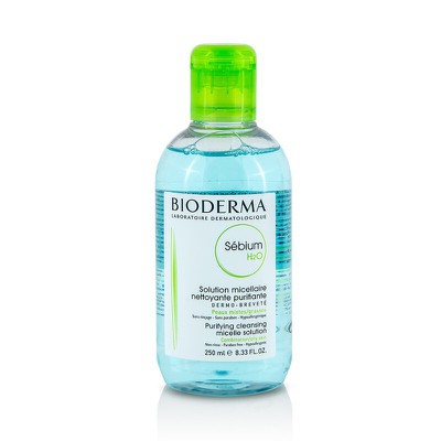 BIODERMA Sebium H2O Micellaire-Διάλυμα Καθαρισμού & Ντεμακιγιάζ Προσώπου & Ματιών Για Μικτές ή Λιπαρές Επιδερμίδες, 250ml