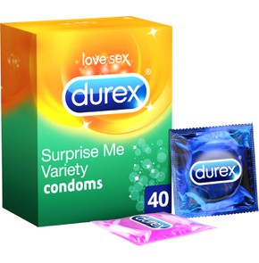 Durex Surprise Me Variety Προφυλακτικά απο Φυσικό 