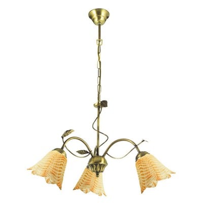 Pendant Light Acid With Leaf Φ56cm 3 Lights Pdt-20