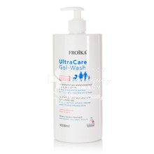 Froika Ultracare Gel Wash - Τζελ καθαρισμού για ξηρό, ευαίσθητο δέρμα με τάση ατοπίας και κνησμού, 1000ml