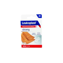 Leukoplast Professional Strong Stickers For Deep Cut In 2 Sizes ( 12pcs x 22mm x 72mm & 8pcs x 38mm x 63mm) 20 pieces