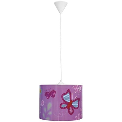 Kids Hanging Lamp Butterfly 1/L Φ29 Shade Ε27