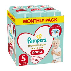 Pampers Premium Care Pants MONTHLY PACK No 5 (12-1