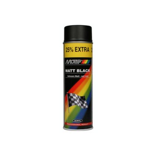 Motip Spray 04006 Black Mat 500ml 004006021