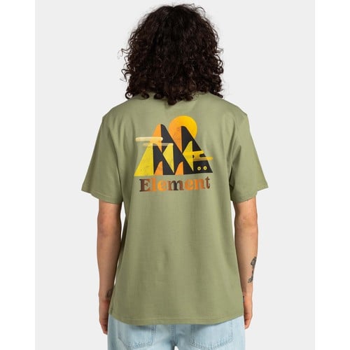 Element Men T-Shirts Hills Ss (ELYZT00158-GLD0)