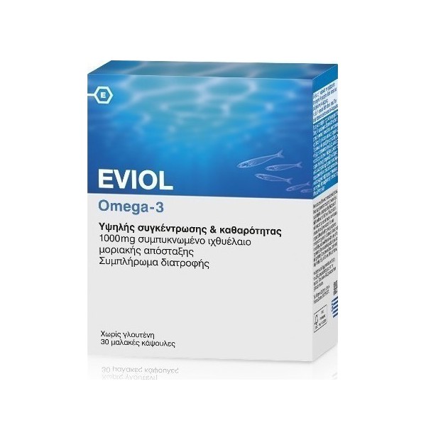 EVIOL OMEGA-3 30CAPS