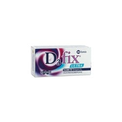 Uni-Pharma D3 Fix Ultra 10000iu Συμπλήρωμα Διατροφής Βιταμίνης D3 Καλή Υγεία Οστών Δοντιών & Ανοσοποιητικού Συστήματος 30 κάψουλες