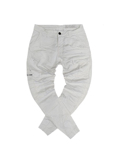 Cosi jeans white cargo pants bagnoli s22