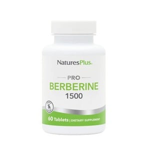 Natures Plus Berberine 1500mg, 60 Tabs