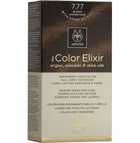 Apivita My Color Elixir Μόνιμη Βαφή Μαλλιών Νο 7.7