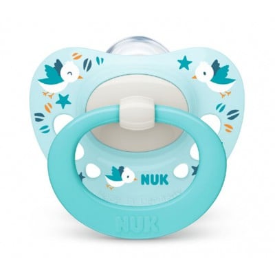 Nuk Signature Orthodontic Silicone Pacifier with C