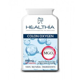 Healthia Colon Oxygen 845mg Συμπλήρωμα για την Καλή Λειτουργία του Εντέρου, 100caps