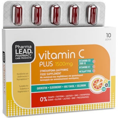 Pharmalead Vitamin C Plus 1500mg + D3 2000iu 10tab