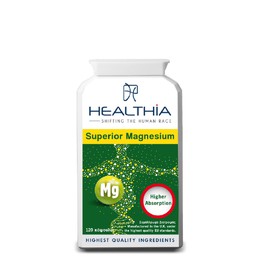 Healthia Superior Magnesium Higher Absorption, 120caps
