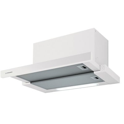 Cooker Hood Sliding 60cm Τurβο 175W White