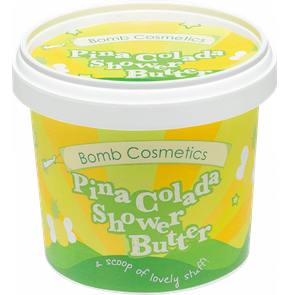 Bomb Cosmetics Pina Colada Cleansing Shower Butter