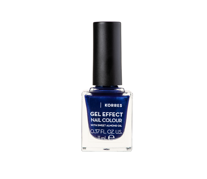 KORRES NAIL COLOUR GEL EFFECT No87 INFINITY BLUE 11ML