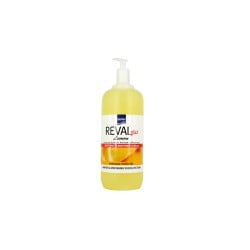 Intermed Reval Plus Lemon Professional Antiseptic Hand Gel Αντιβακτηριδιακό Τζελ Χεριών Mε Άρωμα Λεμόνι 1Lt