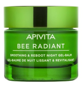 Apivita Bee Radiant Gel-Balm Night for Smoothing &