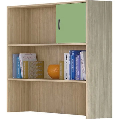 Desk Shelves/Oak Light Green