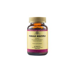 Solgar Female Multiple Multivitamin For Women For Energy & Whole Body Stimulation 60 Tablets