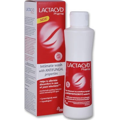 Lactacyd Pharma Antifungal Υγρό Καθαρισμού της Ευα