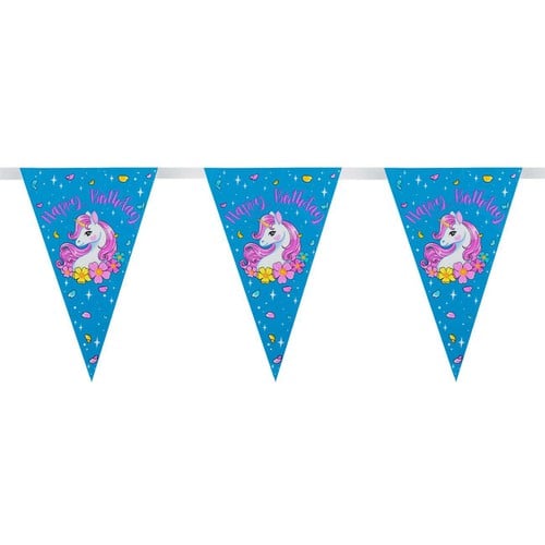 Flamuj party me unicorn 3.6 cm